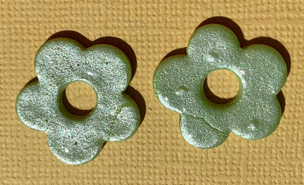 Image of Small Flower Hoop CHARMS