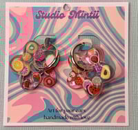 Image 1 of Small Fruit Jelly Flower Hoops
