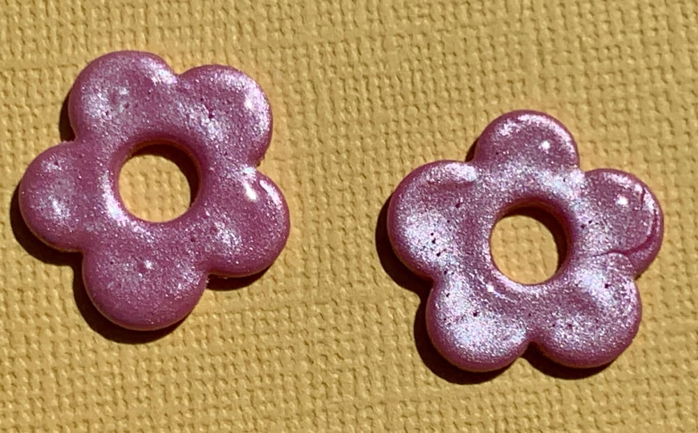 Image of Small Flower Hoop CHARMS