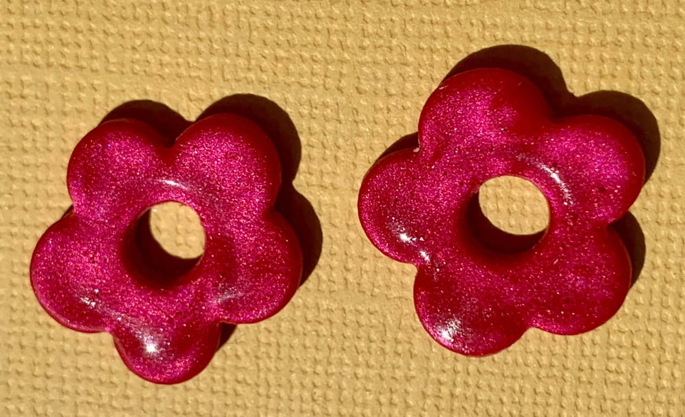 Image of Small Flower Hoop CHARMS