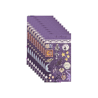 Image 1 of whimsigoth sticker sheet