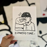 Espresso Time - Original Illustration on Fabriano Paper