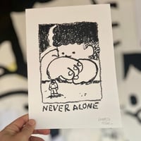 Never Alone - Original Illustration on Fabriano Paper