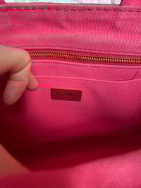 Image 17 of Prada Canapa Small Pink Tote Bag