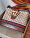Image of Vtg.Gucci Brown Monogram Britt Shoulder Bag