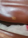 Image of Vtg. Gucci Brown Suede/Leather Shoulder Bag.