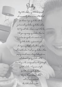 Image 7 of My Shadow poem print little girl 