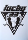 Lucky 33 A4 Print (Pack of two)