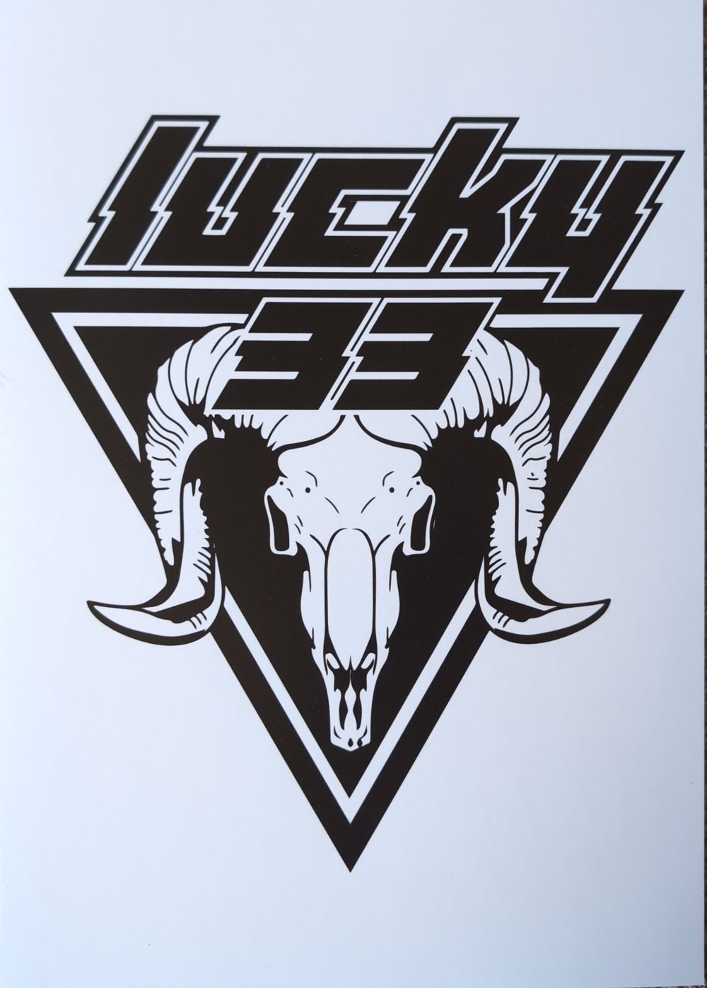 Lucky 33 A4 Print (Pack of two)