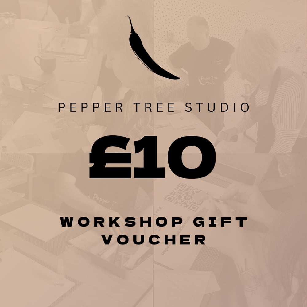 Image of £10 Workshop Gift Voucher