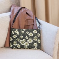 Image 3 of Sac à main personnalisé, motif rose de noel, vintage, simili cuir