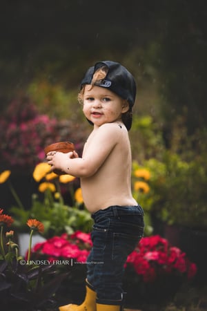 Image of Dirt, Mud, Tractor, Fun, Sprinkler Mini - Boys and Girls