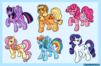 MLP- Acrylic Keychains