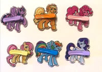 Image 3 of MLP- Acrylic Hair Clips