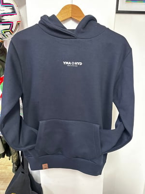 Image of YMA O HYD  Spirit of 58 Heavyweight Hoodie in French Navy 