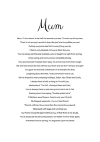 Image 4 of Personalised rhyme for Mum  