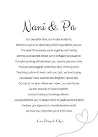 Image 4 of Personalised rhyme for Nan & grandad
