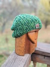 Slouchy Green Hat