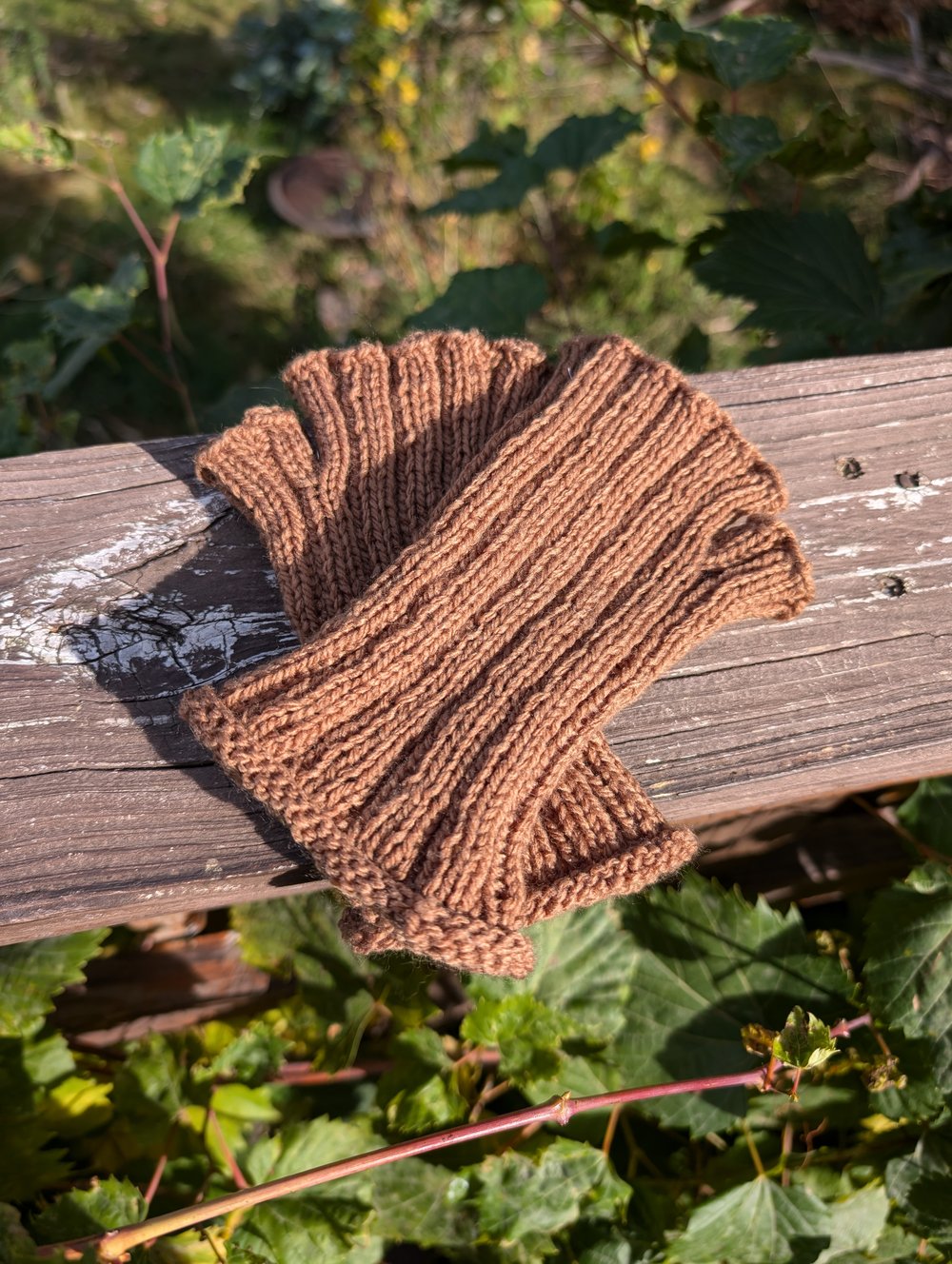 Brown Wristwarmers