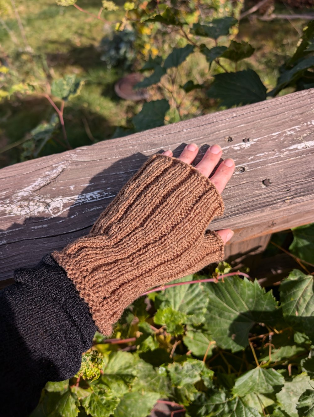 Brown Wristwarmers