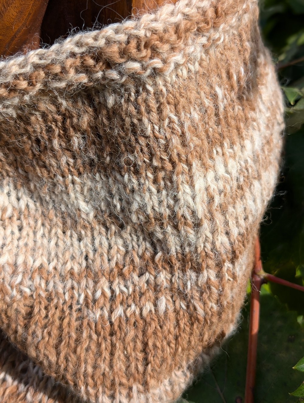 Handspun Alpaca Cowl