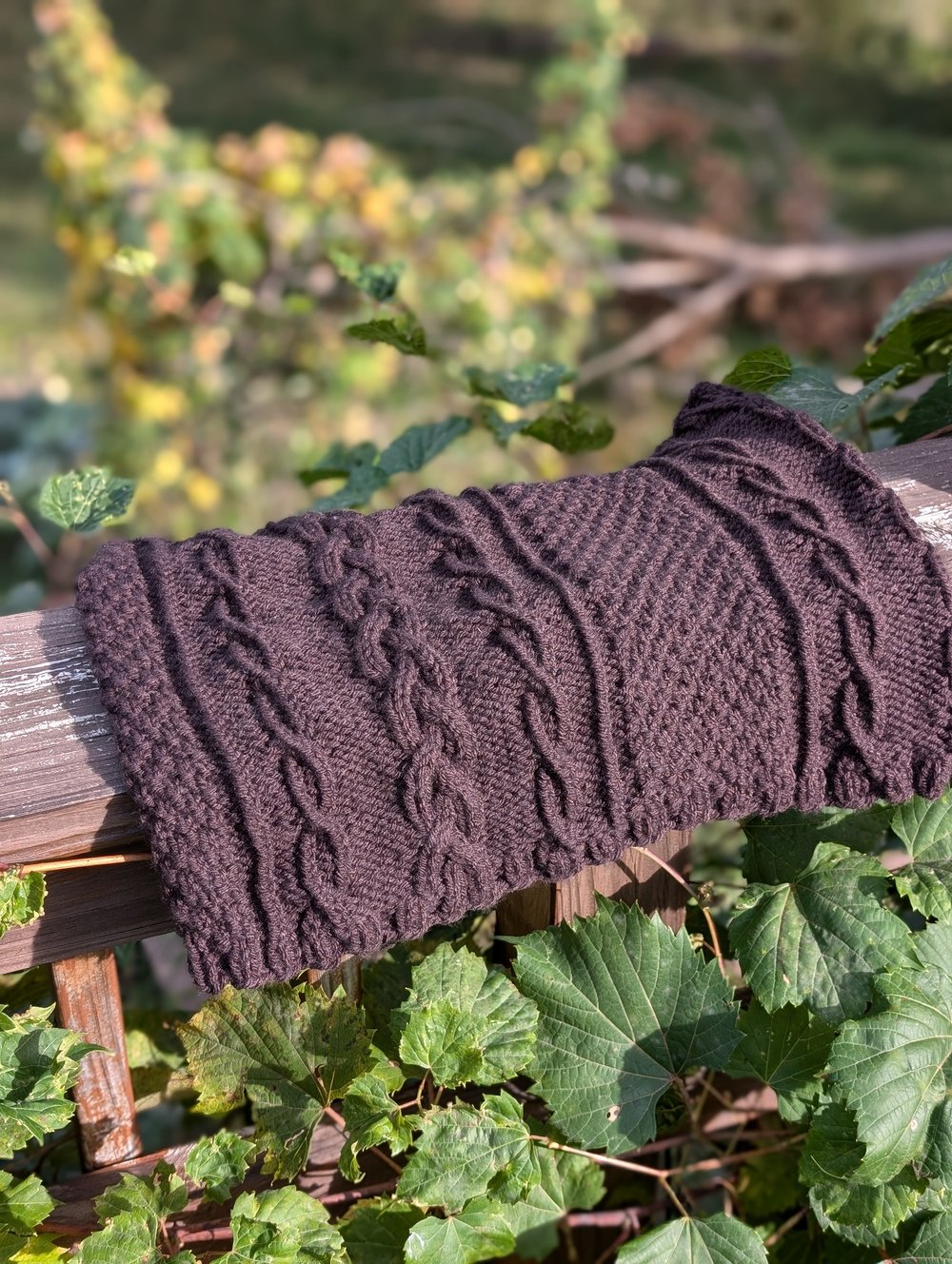 Cabled Cowl