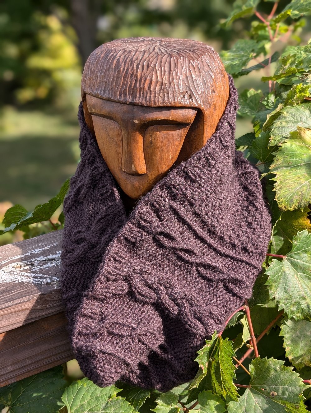 Cabled Cowl