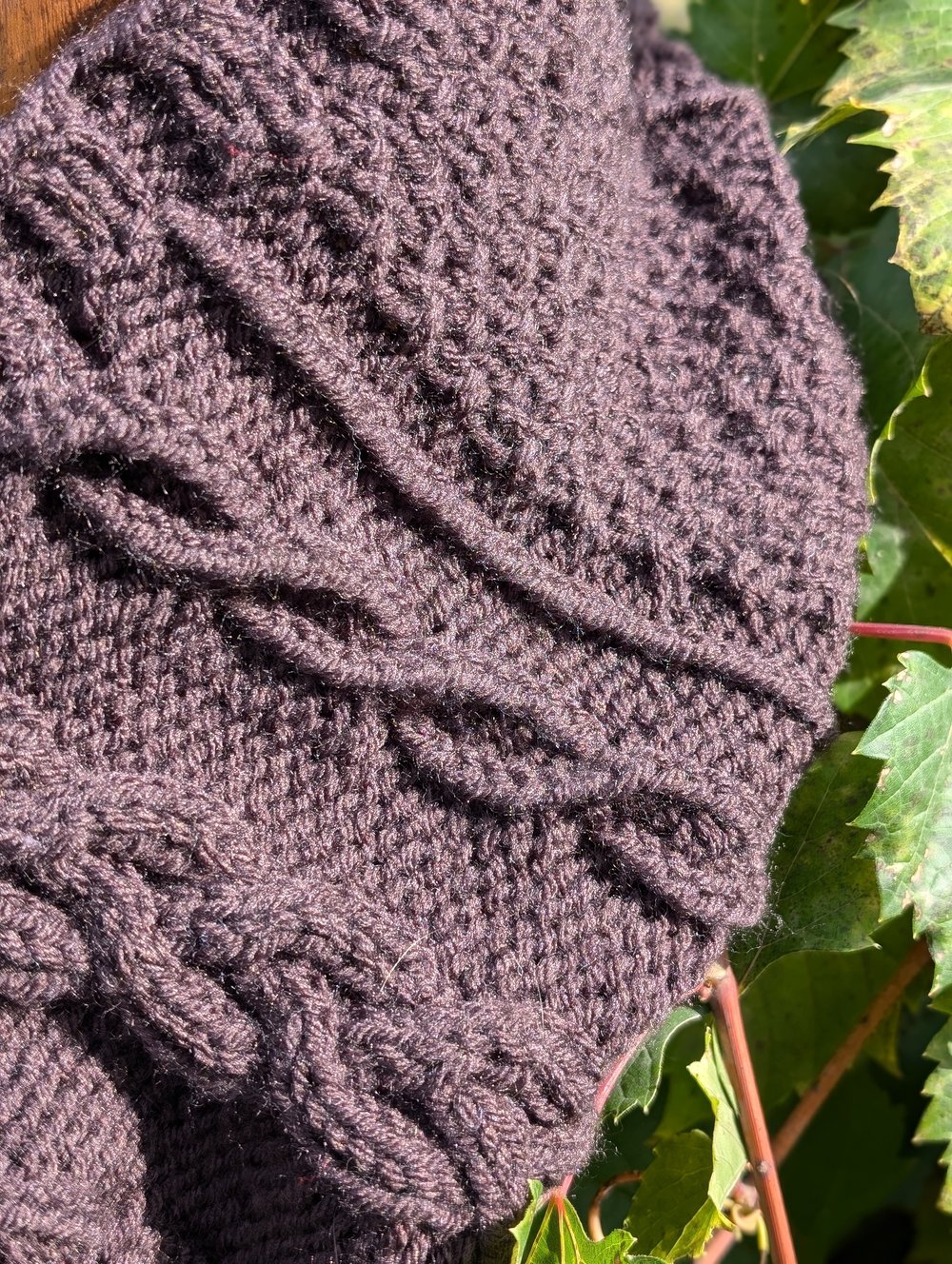 Cabled Cowl