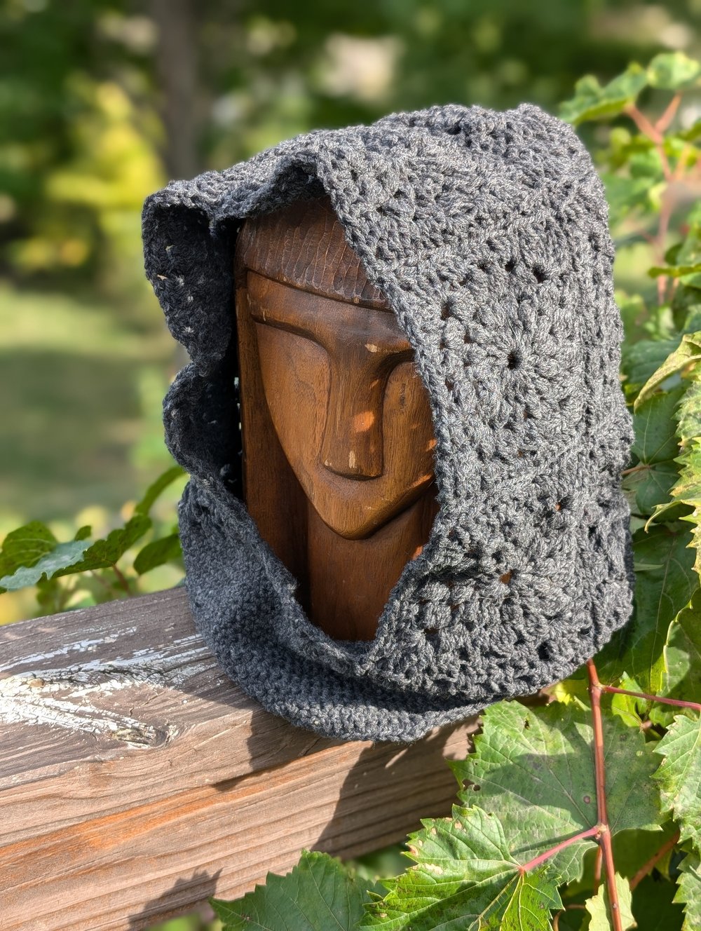 Granny Square Hood