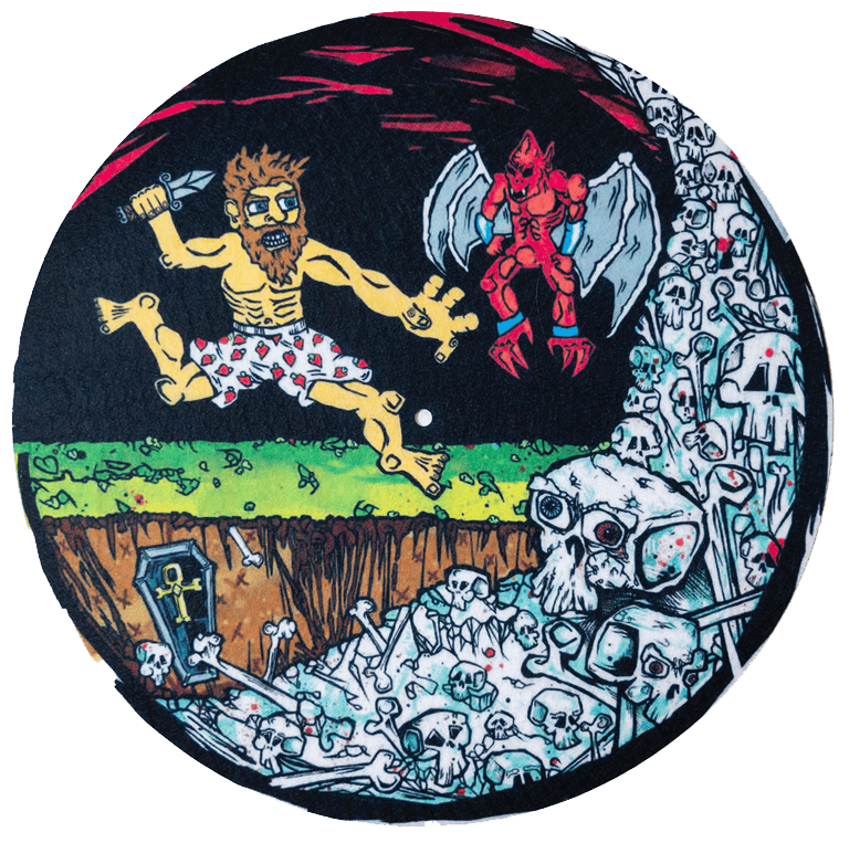 Ghostly and Ghouly Slip Mat