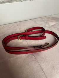 Image 20 of Gucci Red Microguccissima Dome Bag