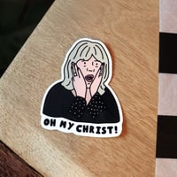 Oh My Christ Sticker