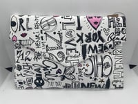 Graffiti Clutch/shoulder bag