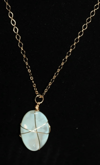 Image 1 of Gold wire wrap