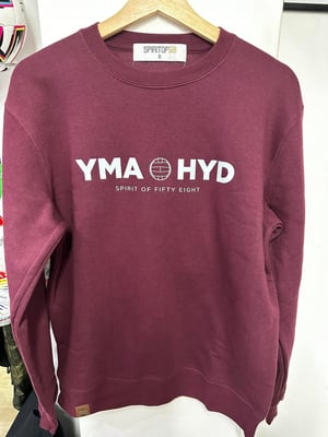 Image of YMA O HYD SPIRIT OF 58 Sweatshirts in Burgundy and in Navy 