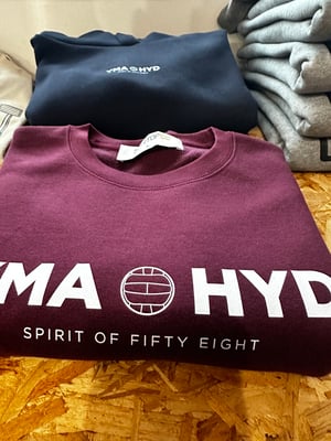 Image of YMA O HYD SPIRIT OF 58 Sweatshirts in Burgundy and in Navy 