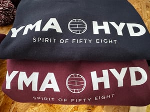 Image of YMA O HYD SPIRIT OF 58 Sweatshirts in Burgundy and in Navy 