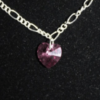 Image 1 of Crystal Pink Heart