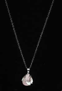 Image 1 of Rose Quartz Butterfly