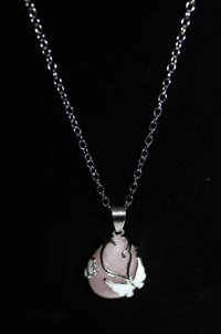 Image 2 of Rose Quartz Butterfly