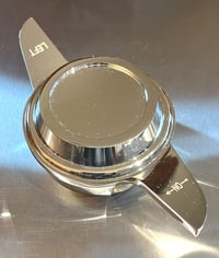 Image 2 of Player Wheels 2 Bar Shark Fin Knockoffs in Chrome (recessed)