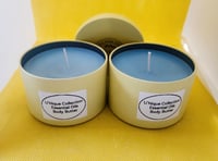 Image 3 of U'Nique Ocean Blue Candle 