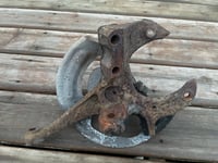 Image 1 of Used GM Passenger Side Spindle & Shield 1982-92 F-Body 