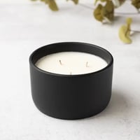 3-Wick Ceramic Jar (Matte) 14.5 oz