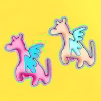 Image 1 of Shimmery Dragon Sticker