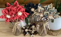 Image 1 of Memory Flowers custom created from a clients loved ones dress shirts