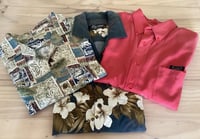 Image 2 of Memory Flowers custom created from a clients loved ones dress shirts