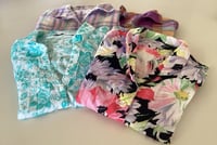Image 2 of Memory Flowers custom created from a collection of a clients loved ones blouses