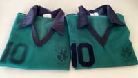 Image 2 of Memory Flowers custom created from a clients loved ones precious hockey polos