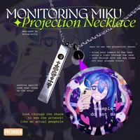 [PREORDER] Monitoring Miku Projection Necklace